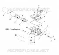 MOTOR, TOMA DE AIRE SYSTEM
