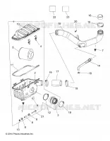 ENGINE, TOMA DE AIRE SYSTEM