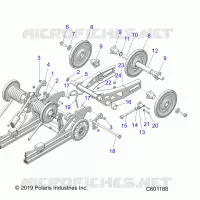 SUSPENSION TRASERA, ARTICULATING