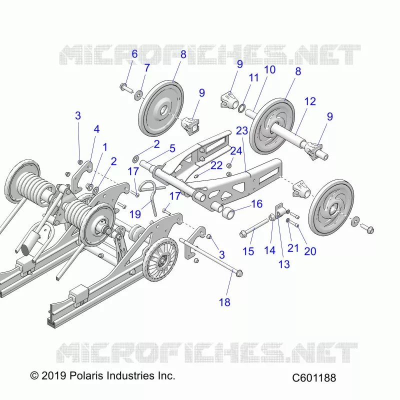 SUSPENSION TRASERA, ARTICULATING