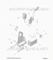 ELECTRICA, BATTERY, MANUAL START POWER UP COMPONENTS
