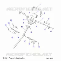 STEERING, HANDLEBAR, MIEMBRO DE GOBIERNO