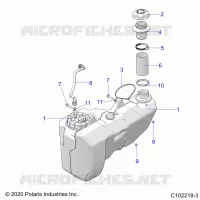SISTEMA DE COMBUSTIBLE, FUEL TANK