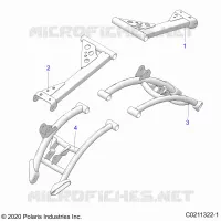 SUSPENSION TRASERA CONTROL ARMS
