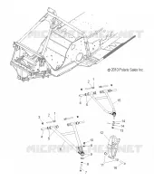 SUSPENSIÓN DELANTERA, CONTROL ARMS AND SPINDLE