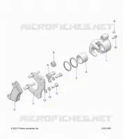 BRAKES, BRAKE PINZA FRENO DELANTERA