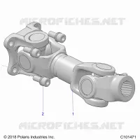 DRIVE TRAIN, PROP EJE TRASERO