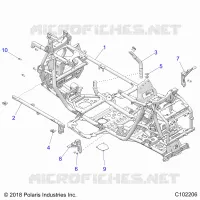 CHASSIS, MAIN BASTIDOR