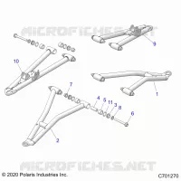SUSPENSIÃ“N DELANTERA CONTROL ARMS