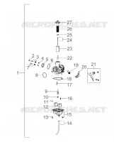 MOTOR, CARBURADOR