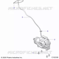 TREN, GEARCASE MOUNTING, FRONT