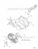 TREN, CLUTCH COVER AND DUCTING