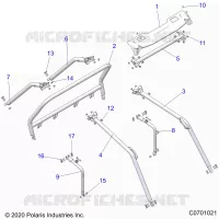 CHASSIS, CAB BASTIDOR