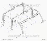 CHASSIS, CAB BASTIDOR