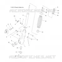 SUSPENSION, PUNTAL DELANTERO