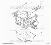 CHASSIS, MAIN FRAME AND ESQUÃD PLATES