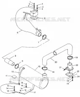 SISTEMA DE ESCAPE SLX 780 B964287 and Intl. SLX 780 I964287 (4937443744B005)