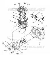 CAJA DEL CIGÜEÑAL and CILINDRO STARLITE GT / 0933127 (4923232323028A)