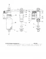 SUSPENSION, CHOQUE FRONTAL TRACK (7045300)