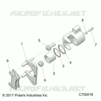 FRENO TRASERO CALIPER