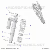 SUSPENSION TRASERA SHOCK