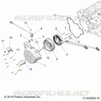 ENGINE, STATOR AND FLYRUEDA