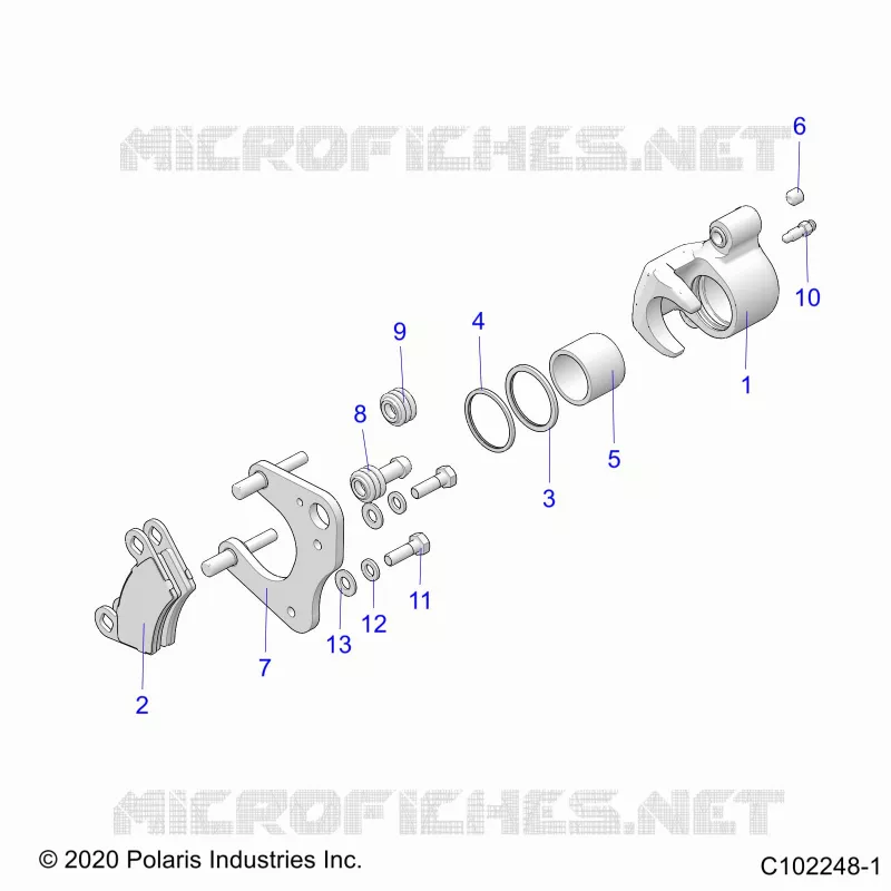 BRAKES, BRAKE PINZA FRENO DELANTERA