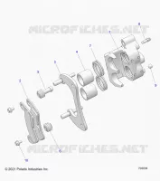 BRAKES, PINZA FRENO TRASEIRA