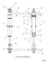 SUSPENSION TRASERA SHOCK INTERNALS