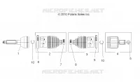 DRIVE TRAIN, TRANSMISION DELANTERA SHAFT