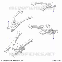 SUSPENSION TRASERA CONTROL ARMS