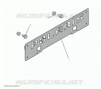 ELECTRICA, FRONT REGISTRATION PLATE