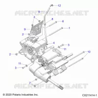 TREN, MAIN GEARCASE MOUNTING