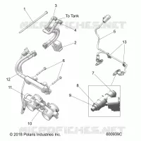 SISTEMA DE COMBUSTIBLE, RAIL, LINES AND THROTTLE BODY