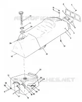 ASIENTO/TANQUE DE GAS ASSEMBLY 440 XCR (4921352135003A)
