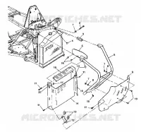 PARAGOLPES Y ESCUDOS Scrambler 400 W98BC38C (4947254725A007)