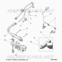 SISTEMA DE COMBUSTIBLE, RAIL, LINES AND THROTTLE BODY
