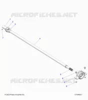 TREN, REAR PROP SHAFT