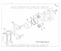 FRENO TRASERO CALIPER
