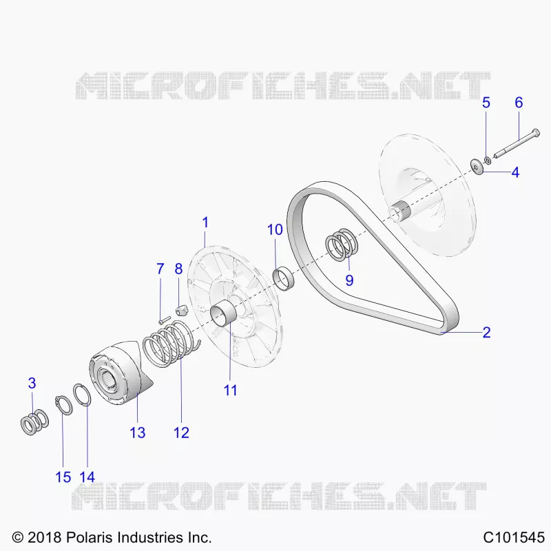 TREN, SECONDARY CLUTCH