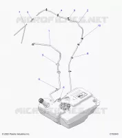 SISTEMA DE COMBUSTIBLE, LINES, STD.