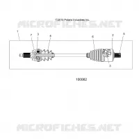 TREN, DRIVE SHAFT, FRONT