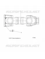 TREN, PROP SHAFT, REAR