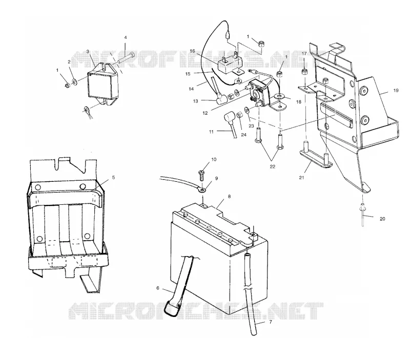 CAJA DE BATERIA