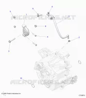 TREN, MAIN GEARCASE MOUNTING