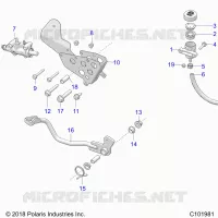 BRAKES, BRAKE PEDAL AND CILINDRO MAESTRO