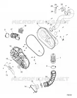 DRIVE TRAIN, TAPA DEL EMBRAGUE AND DUCTING