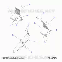 CHASSIS, PROTECCIÃ³N DEL EMBRAGUE AND FOOTRESTS