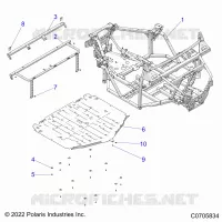 CHASSIS, MAIN BASTIDOR