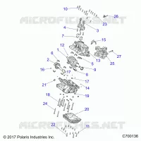 ENGINE, CRANKCASE AND CIGUEÑAL